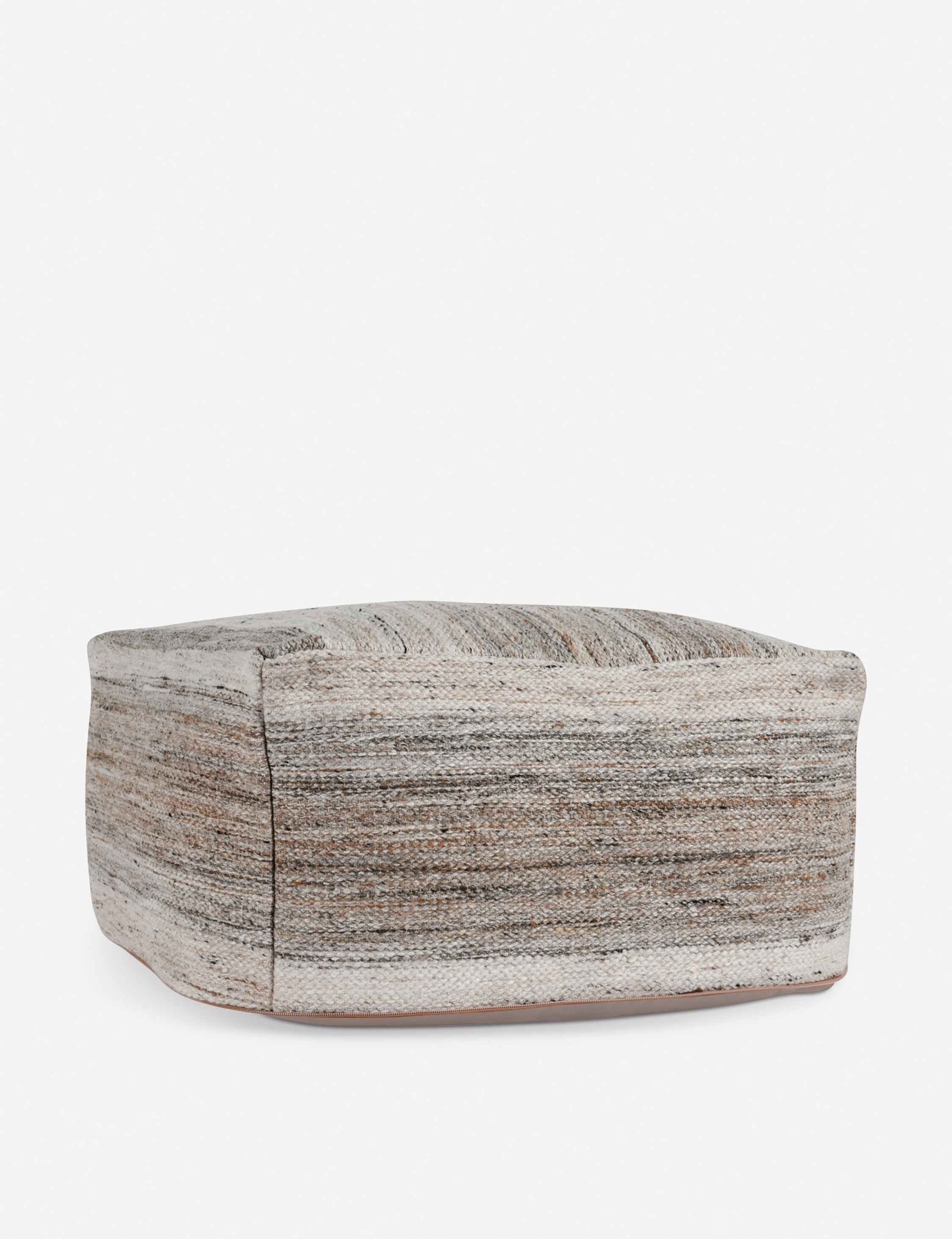 Laibah Indoor / Outdoor Pouf, 24in x 24in