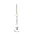Vadim Crystal Glass Candle Holder