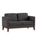 Carson Carrington Siauliai Linen Upholstered Sofa And Loveseat