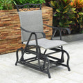 International Caravan Valencia Resin Wicker Glider Chair