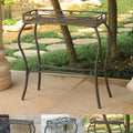 International Caravan Valencia Resin Wicker Plant Stand