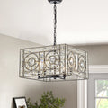 Valentina 4 Light Crystal Chandelier
