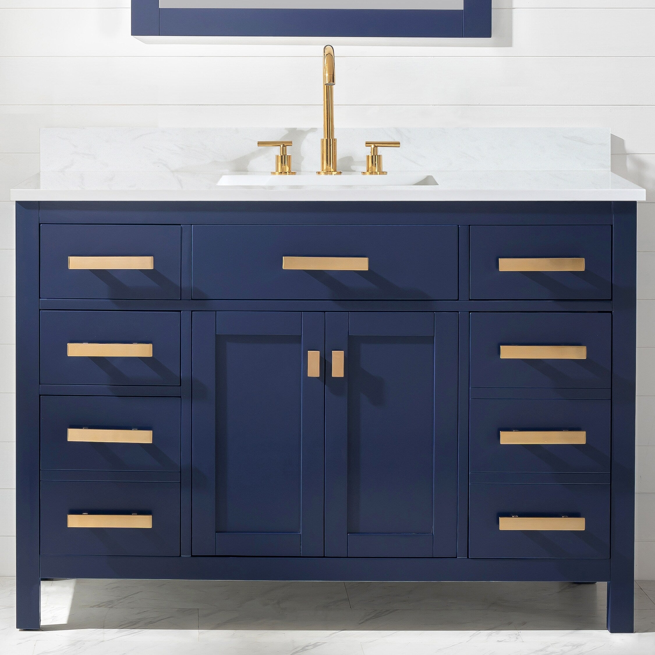 Valentino 48 Single Vanity In Blue