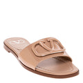 Valentino Vlogo Signature Patent Leather Slides