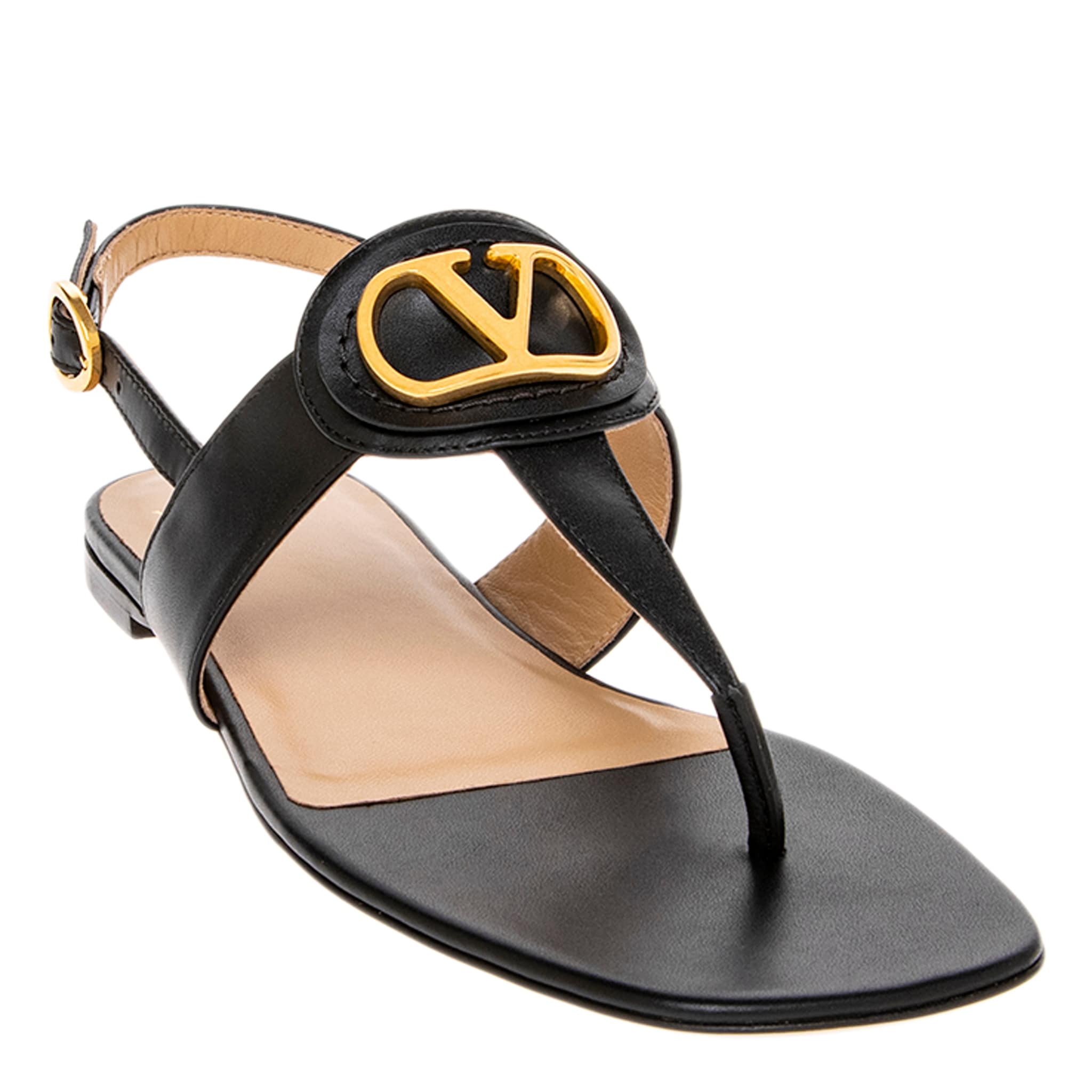 Valentino Vlogo Thong Sandals