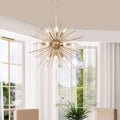 Valeria 12 Light Gold Sputnik Sphere Chandelier