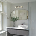 Value Bath Vanity 3 Light Bath Bar Brushed Nickel 18 In