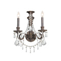 Crystorama Vanderbilt Collection 2 Light English Bronze Wall Sconce
