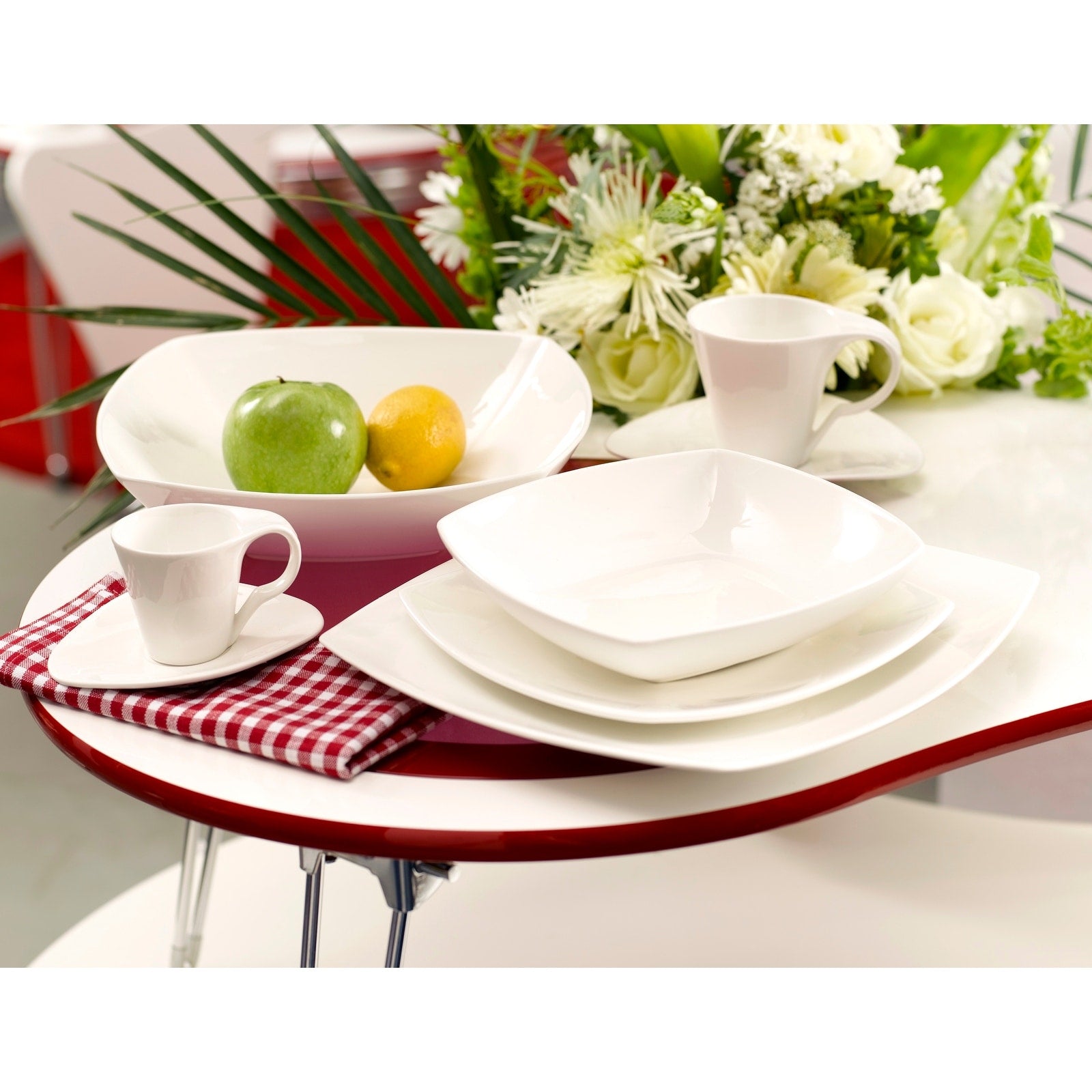Vanilla Fare Square 18Pc Dinner Set