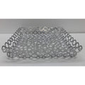 Vanilla Rings Square Basket 13.25 X 2.5