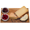 Vanilla Slice Acacia Serving Tray W 2 Bowls