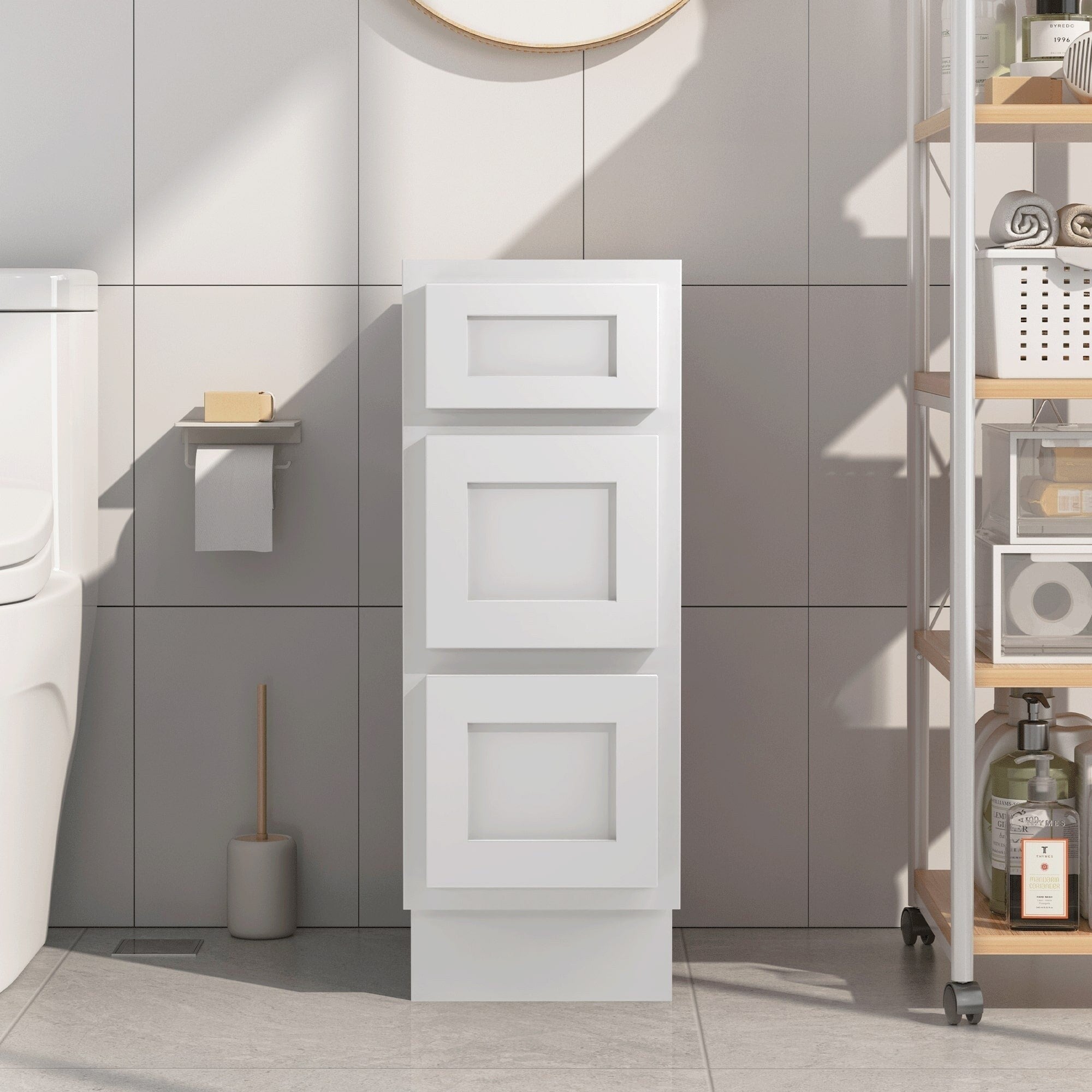 Vanity Art 12 Inch Bathroom Vanity Cabinet