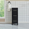 Vanity Art 12 Inch Bathroom Vanity Cabinet 3 Drawer Side Storage Organizer Freestanding Single Vanity Bedroom Bathroom Entryway