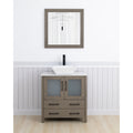 Vanity Art 30 Inch Single Sink Bathroom Vanity Set With Ceramic Top