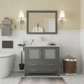 Vanity Art 36 Inch Single Sink Bathroom Vanity Set With Ceramic Top