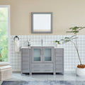 Vanity Art 54 Inch Single Sink Bathroom Vanity Set