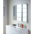 Vanity Art 60 Inch Single Sink Bathroom Vanity With Resin Top