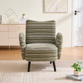 Vanity Chair Olive Green Dressing Chair Coffee Chair Distinctive Side Chair Reading Chair Dining Chair With Side Pocket