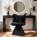 Vanity Chair With Butterfly Back Swivel Accent Chair Dining Chairs Makeup Stool For Bedroom Dressing Table