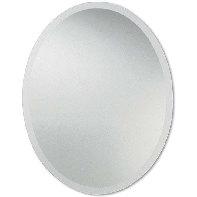 Uttermost Vanity Oval Mirror Clear 22X28X0.5