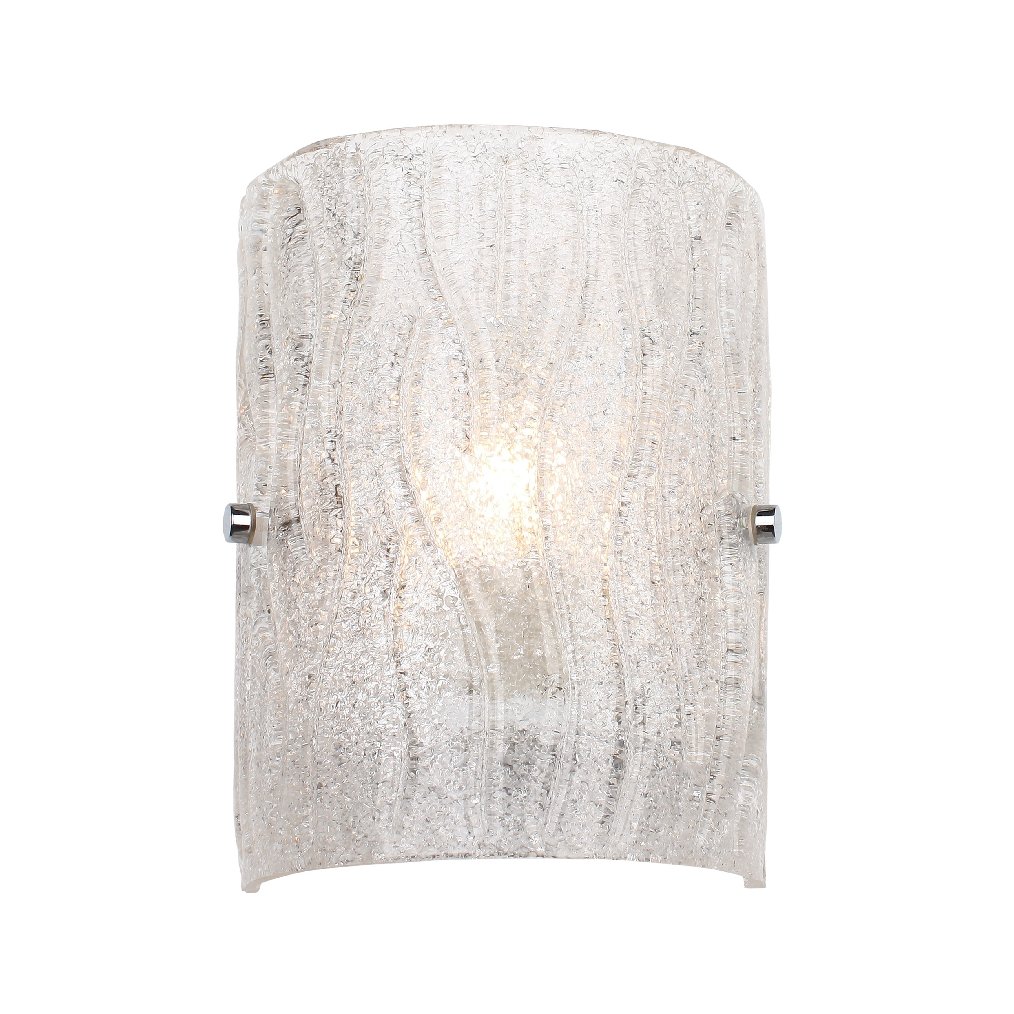 Varaluz Brilliance 1 Light Chrome Vanity