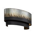 Varaluz Cannery 2 Light Wall Sconce Ombre Galvanized