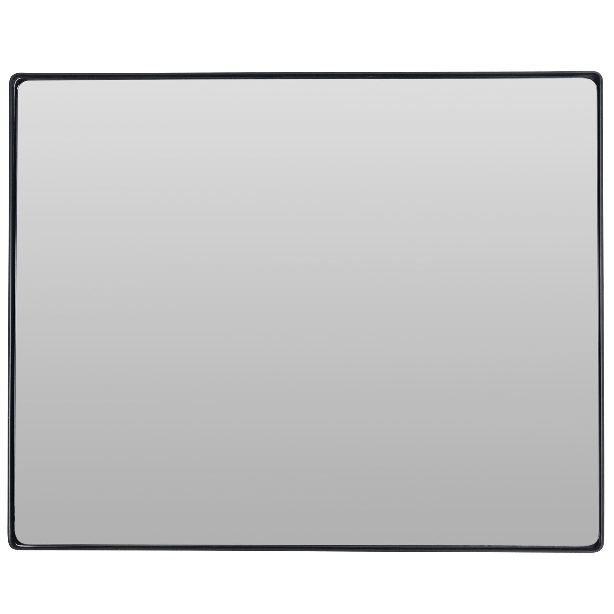 Varaluz Casa Rectangle Black Mirror