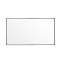 Varaluz Casa Kye Black Rounded Rectangular Wall Mirror
