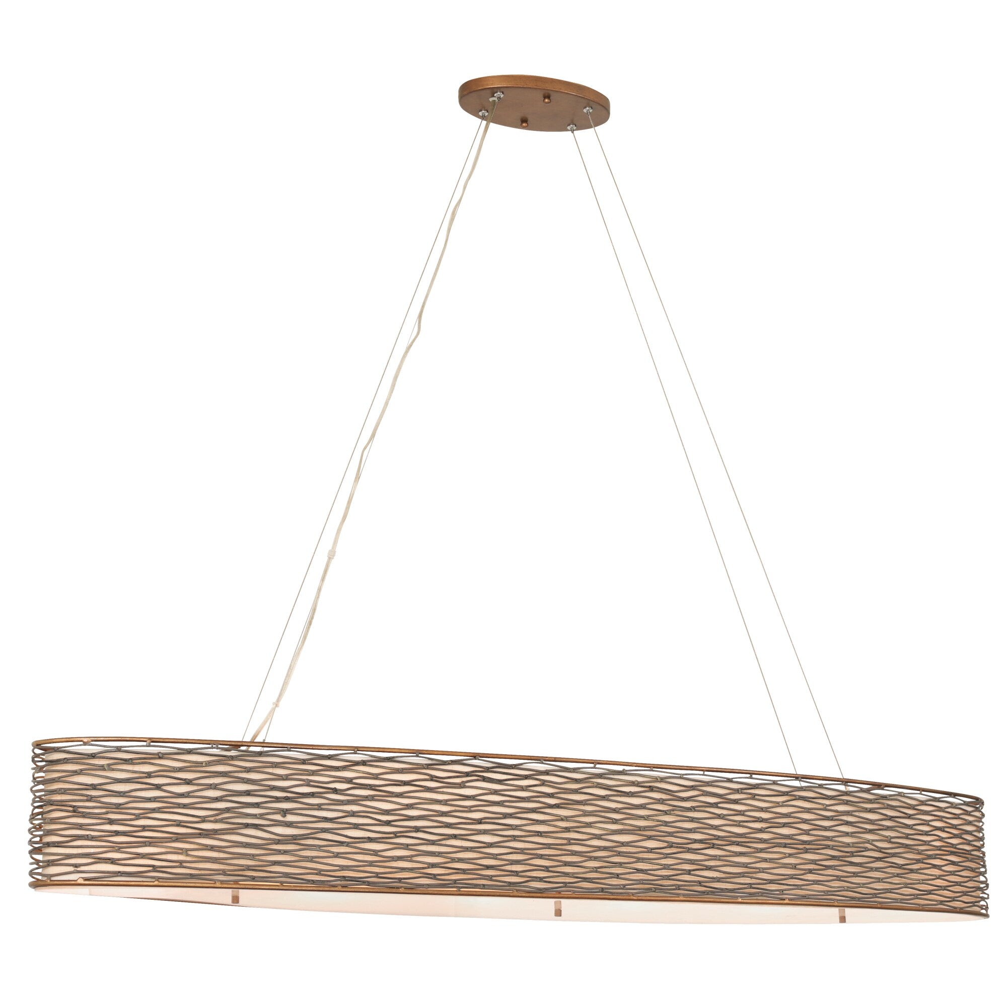Varaluz Flow 6 Light Linear Pendant