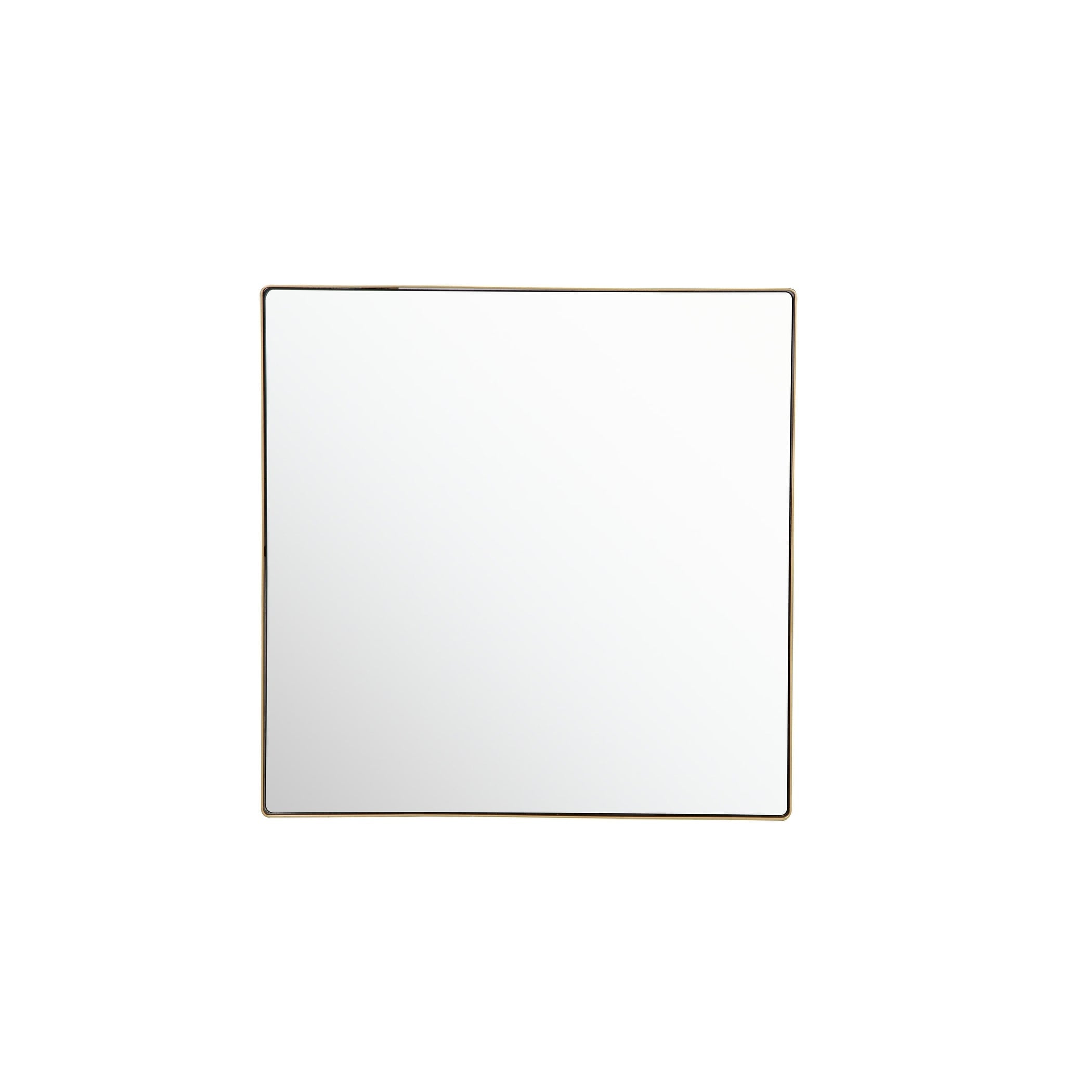 Varaluz Kye 30 Inch Black Rounded Square Wall Mirror