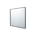 Varaluz Casa Kye Rounded Polished Nickel Rectangular Wall Mirror