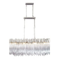 Varaluz Matrix 8 Light Havana Gold Linear Pendant