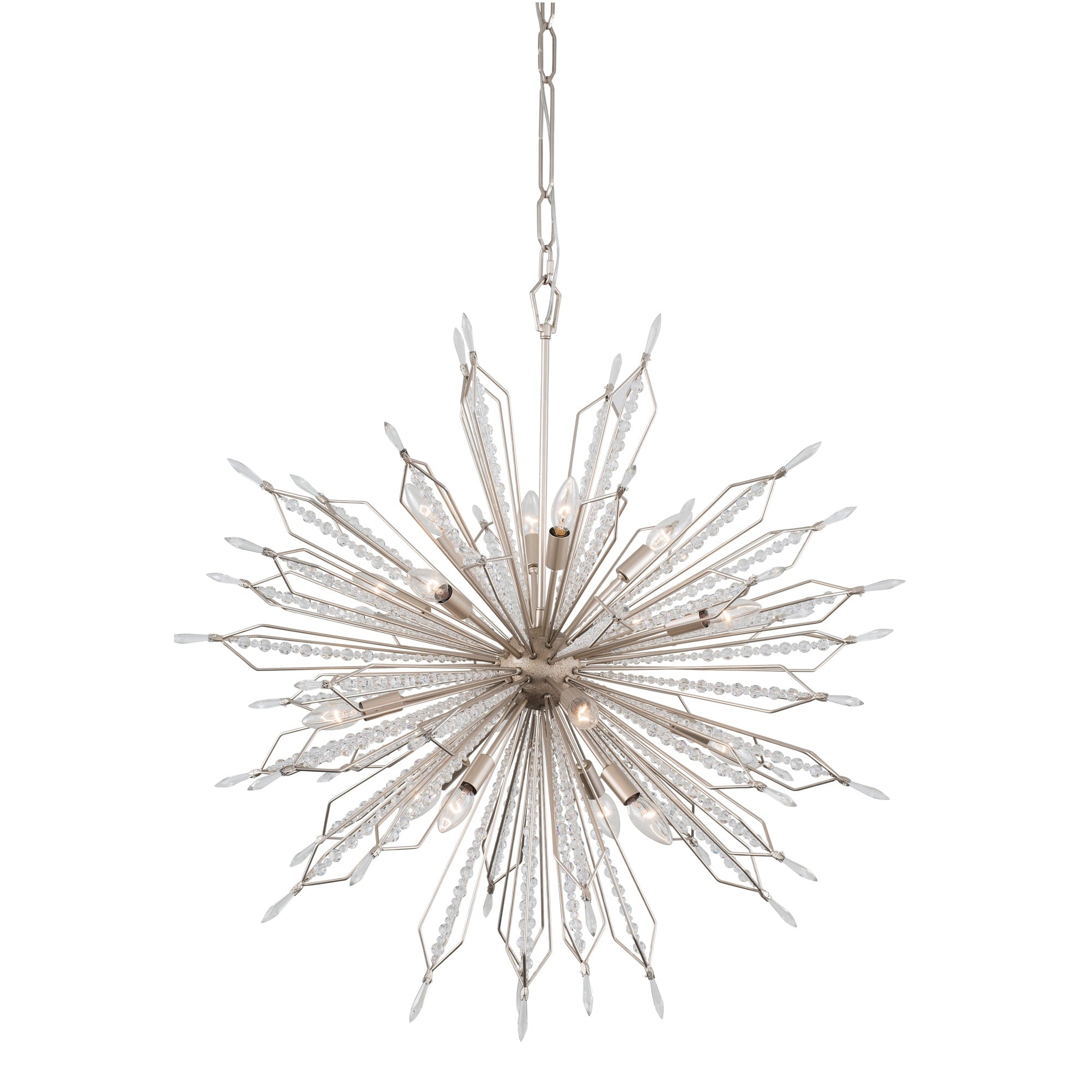 Varaluz Orbital 16 Light Gold Dust Large Pendant