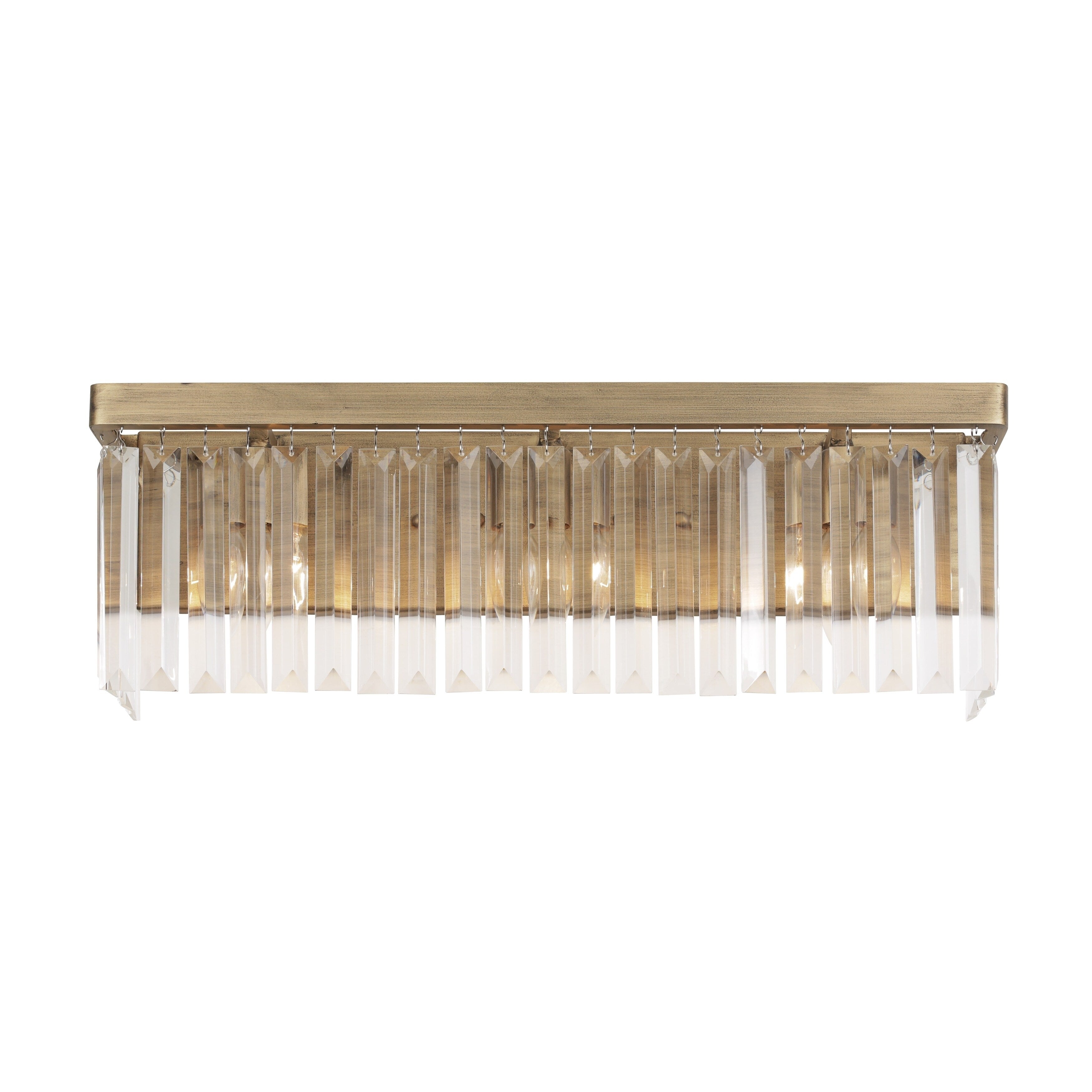 Varaluz Social Club 3 Light Havana Gold Bath Fixture