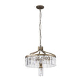 Varaluz Social Club 7 Light Havana Gold Pendant