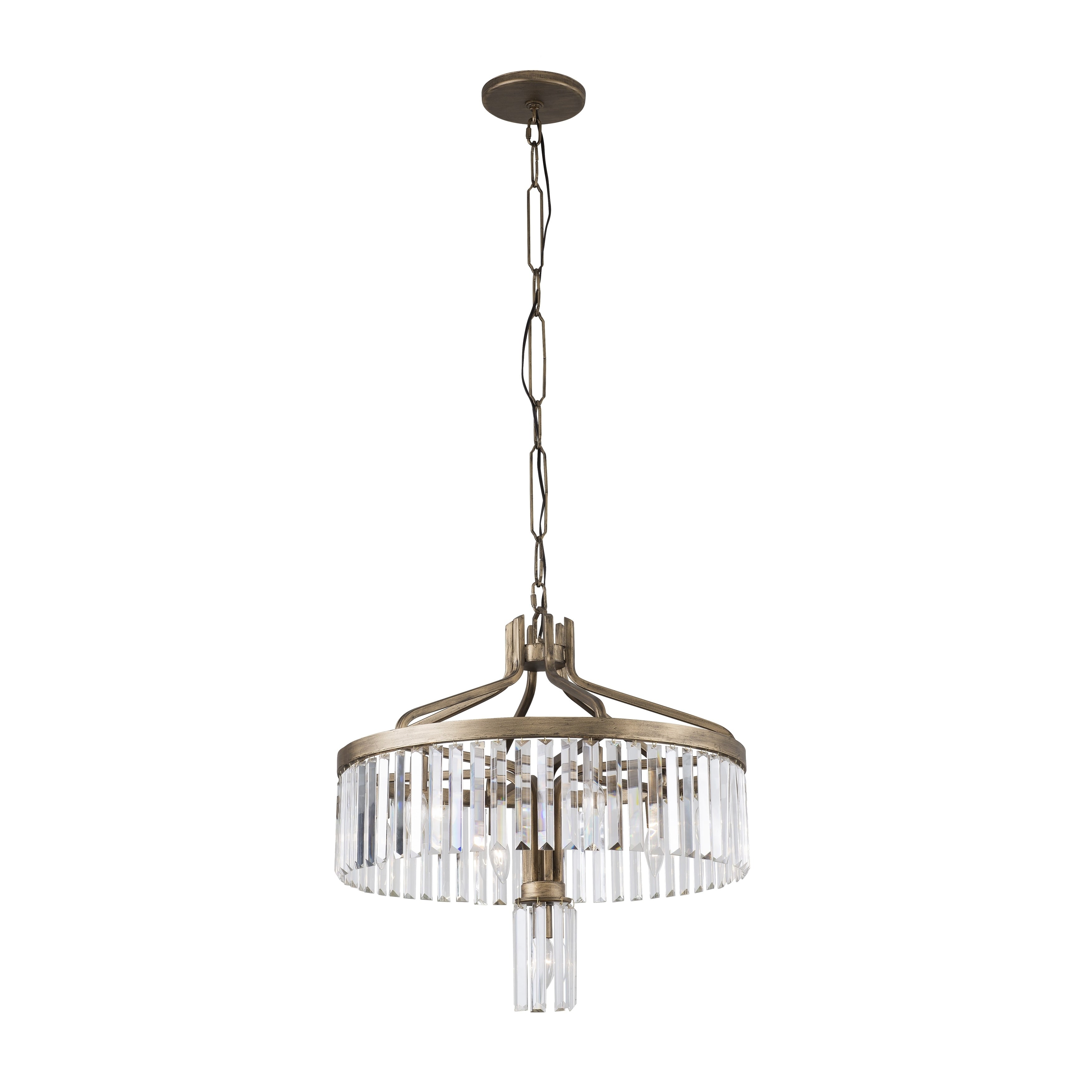 Varaluz Social Club 7 Light Havana Gold Pendant