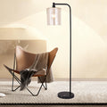 Varde Matte Black 1 Light Floor Lamp