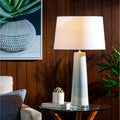 Varina Pale Blue Ceramic 28.5 Inch Table Lamp