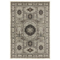 Vaso Collection Traditional Polypropylene Area Rug.