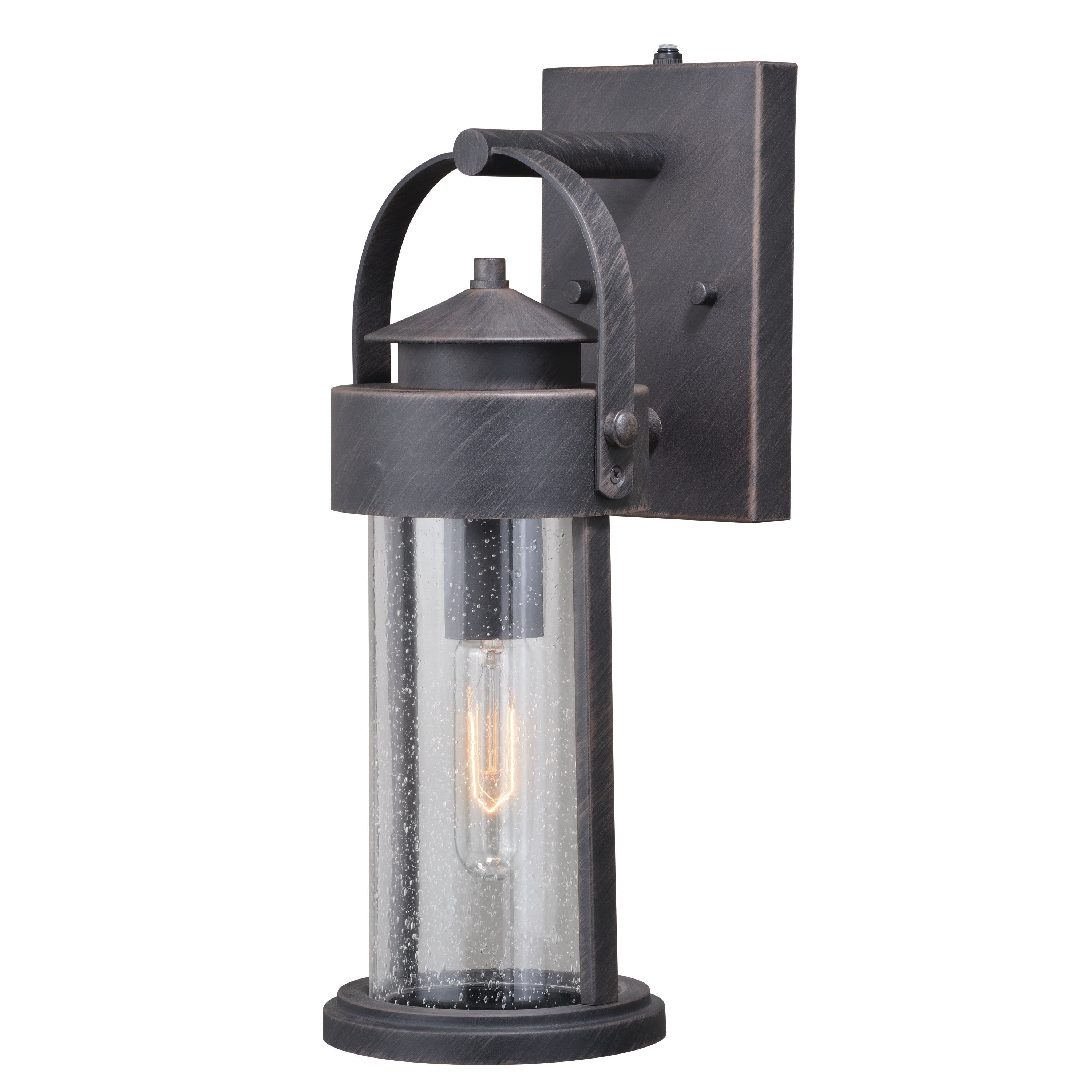 Vaxcel Cumberland 6 Outdoor Wall Light Rust Iron