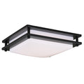 Vaxcel Horizon 12 Led Flush Mount Oil Burnished Bronze