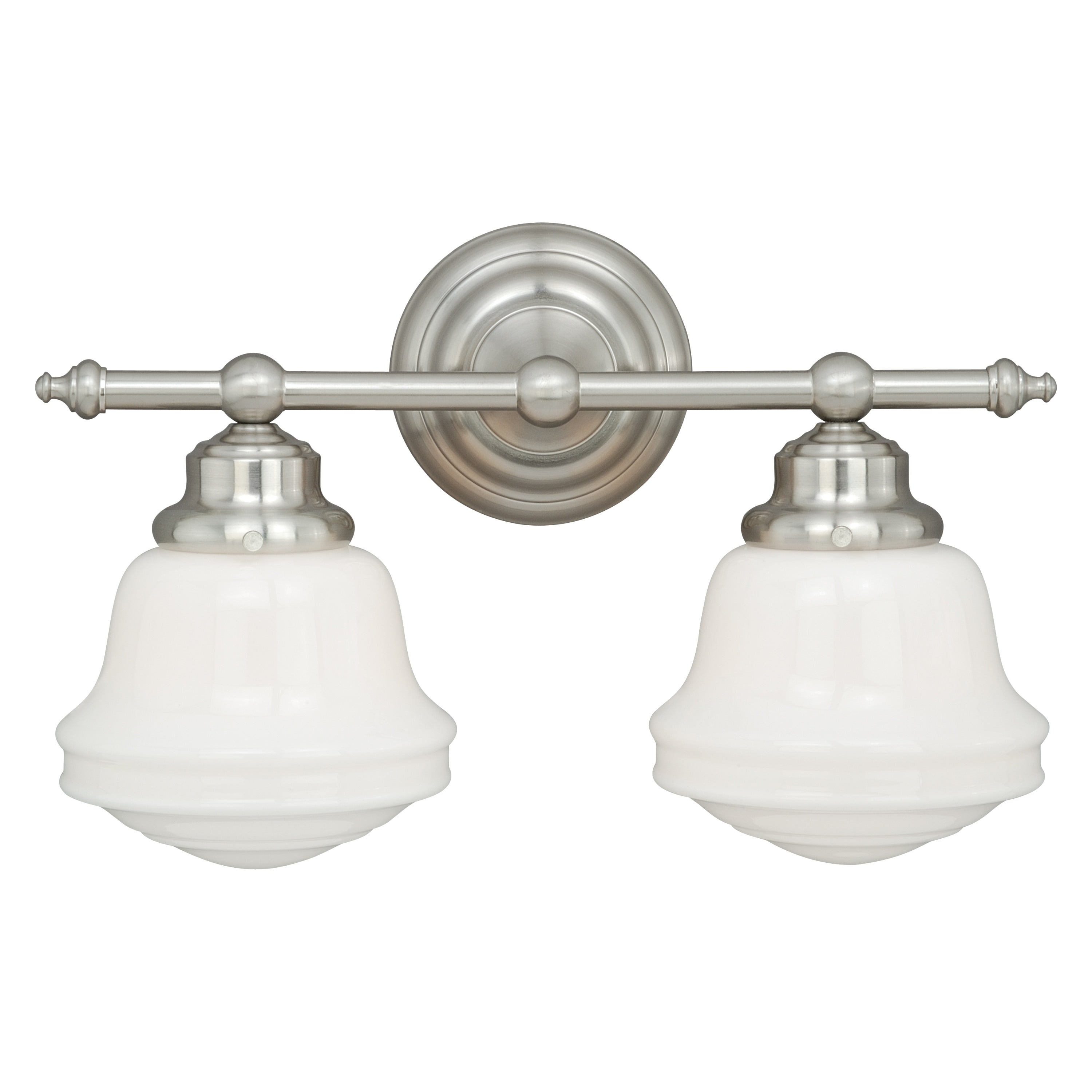 Vaxcel Huntley 2L Vanity Satin Nickel