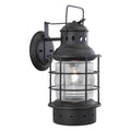 Vaxcel Hyannis 8 Outdoor Wall Light Textured Black