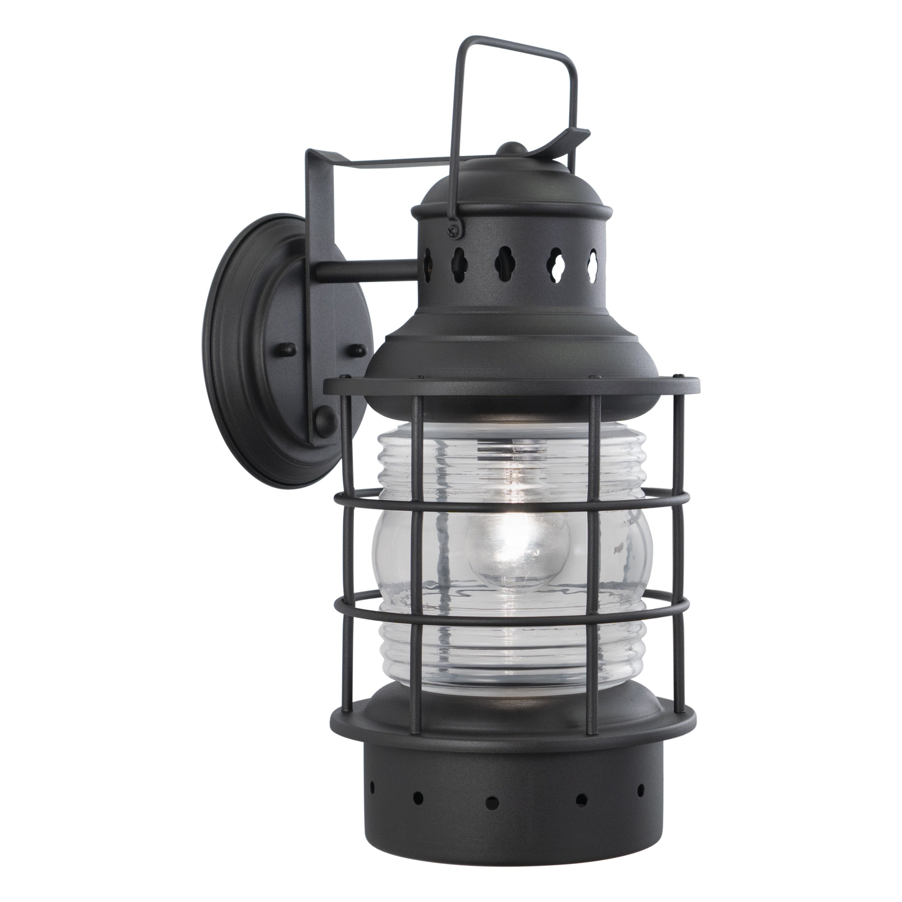 Vaxcel Hyannis 8 Outdoor Wall Light Textured Black