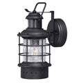 Vaxcel Hyannis Dualux 5.5 Outdoor Wall Light Textured Black