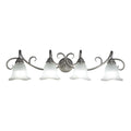 Vaxcel Lighting Bella 4 Light Bathroom Vanity Light 37.5 Inches Wide