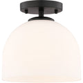 Vaxcel Lighting C0346 Shelby 9 Wide Semi Flush Ceiling Fixture With
