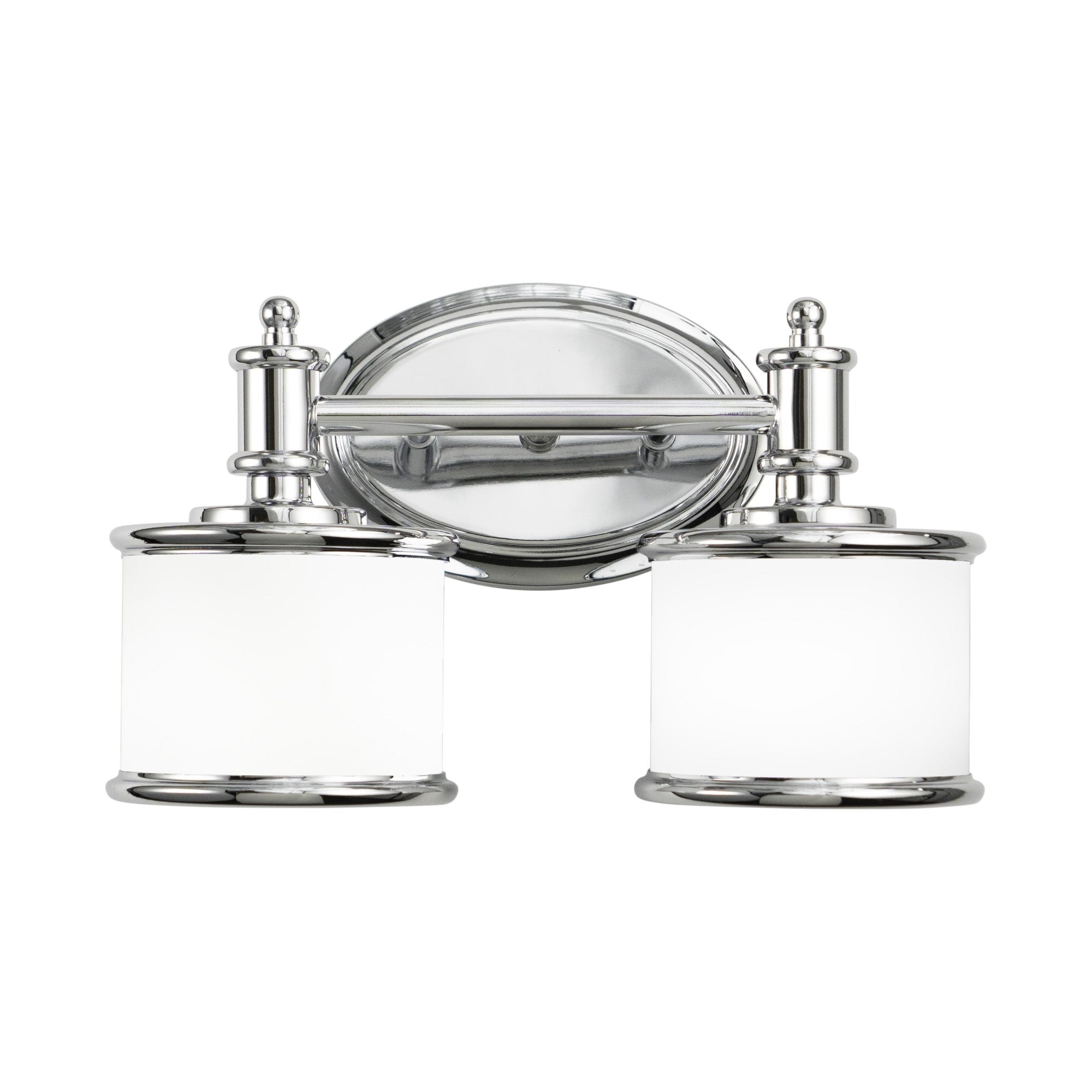 Vaxcel Lighting Cr Vlu002 Carlisle 2 Light 13 3 4 Wide Vanity Light