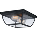 Vaxcel Lighting T0212 Granville 2 Light Outdoor Flush Mount Ceiling