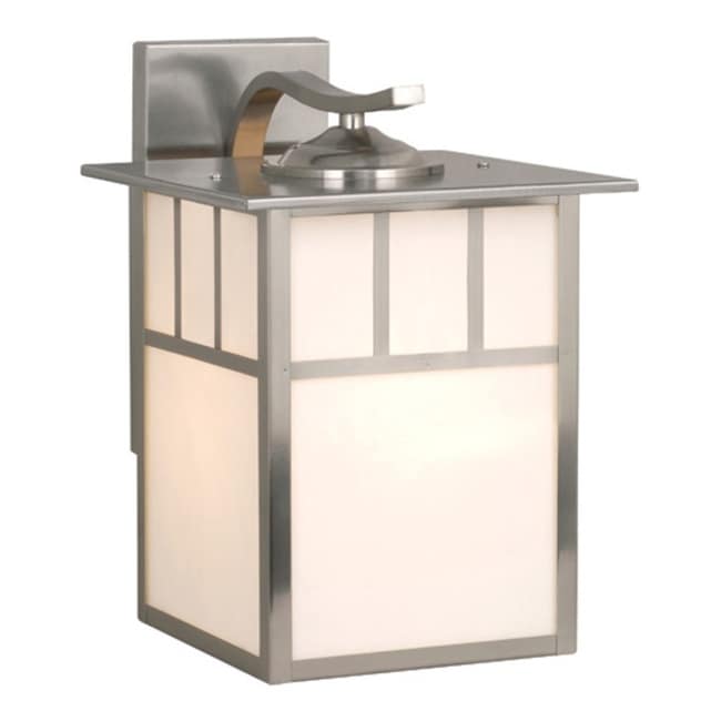 Vaxcel Lighting Mission 1 Light Outdoor Wall Sconce 9 Inches Wide